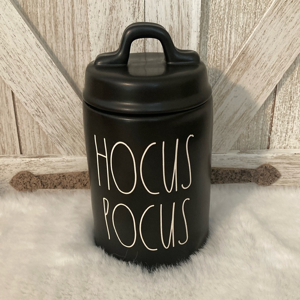Rae Dunn Hocus Pocus Candle Canister